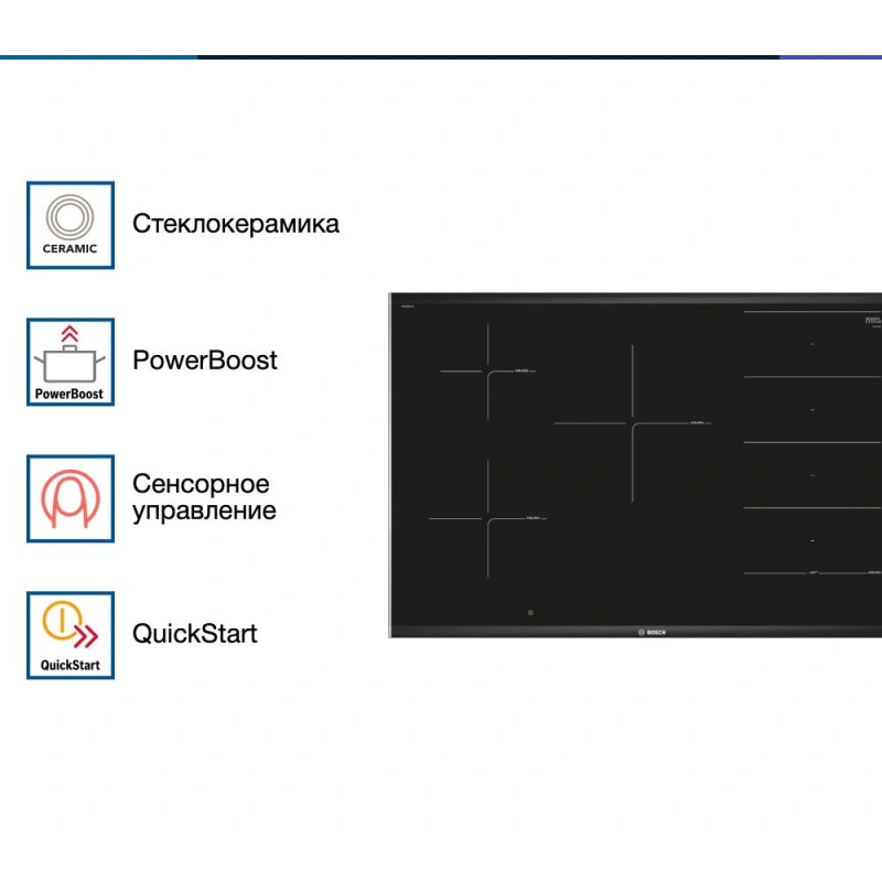 Индукционная варочная панель Bosch PXV875DC1E