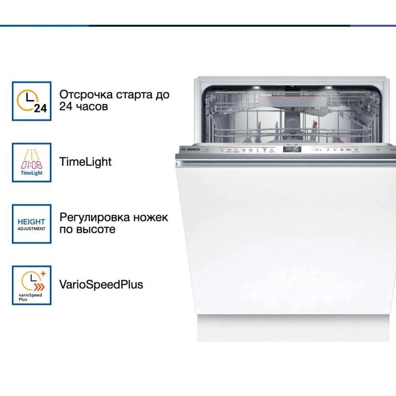 Встраиваемая посудомоечная машина Bosch SBV6ZDX16E