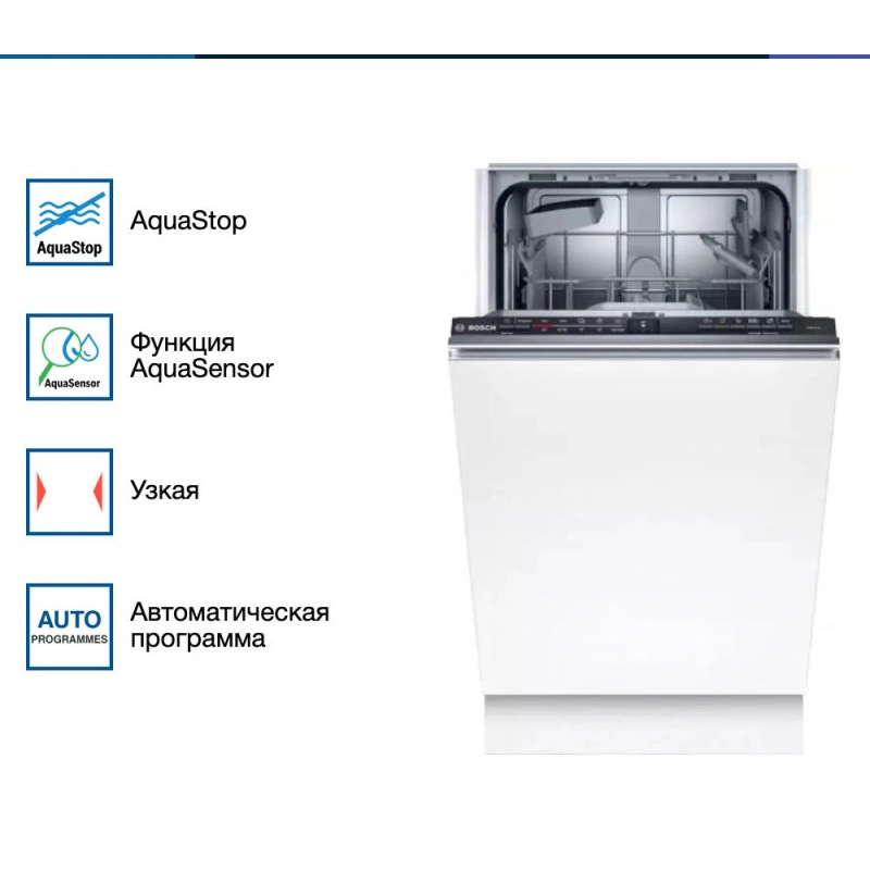 Встраиваемая посудомоечная машина Bosch SPV2HKX39E