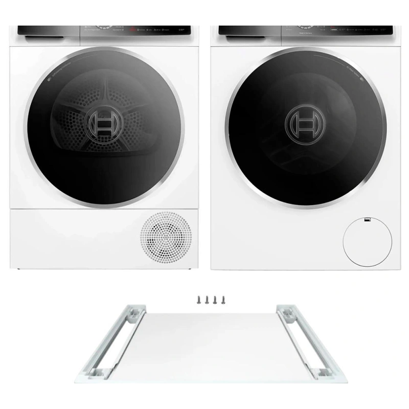Комплект Bosch Serie 8 (WGB24400ME, WQB245B0ME, WTZ27500)