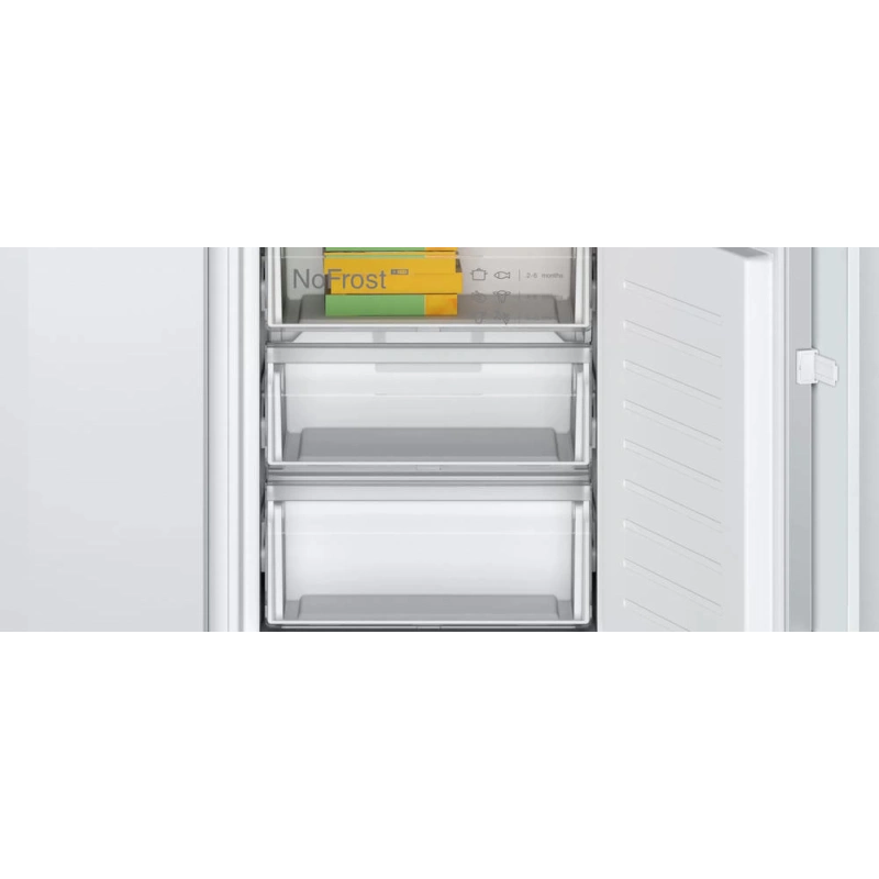 Встраиваемый двухкамерный холодильник Bosch KIN86NSF0