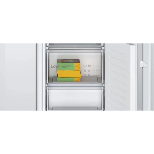 Встраиваемый двухкамерный холодильник Bosch KIV 865 SF0