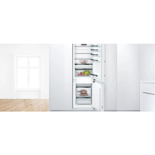 Встраиваемый двухкамерный холодильник Bosch KIS86HDD0