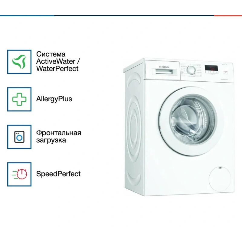 Стиральная машина Bosch WAJ240L3SN