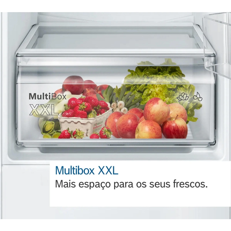 Встраиваемый двухкамерный холодильник Bosch KIV87NSE0