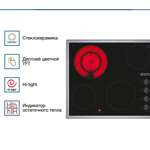 Электрическая варочная панель Bosch PKF645CA2E