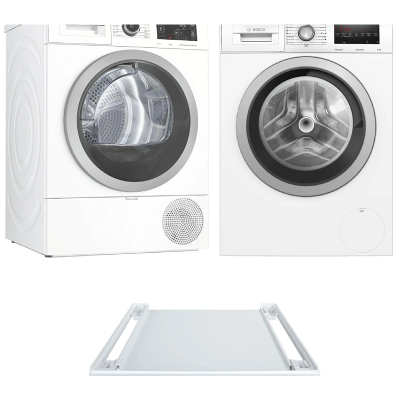 Комплект Bosch Serie 6 (WAT28S48ME, WTW876LBY, WTZ27400)