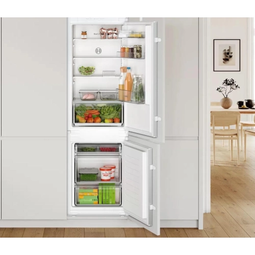 Встраиваемый двухкамерный холодильник Bosch KIV 865 SF0