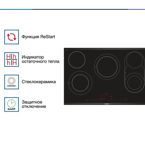 Электрическая варочная панель Bosch PKM875DP1D