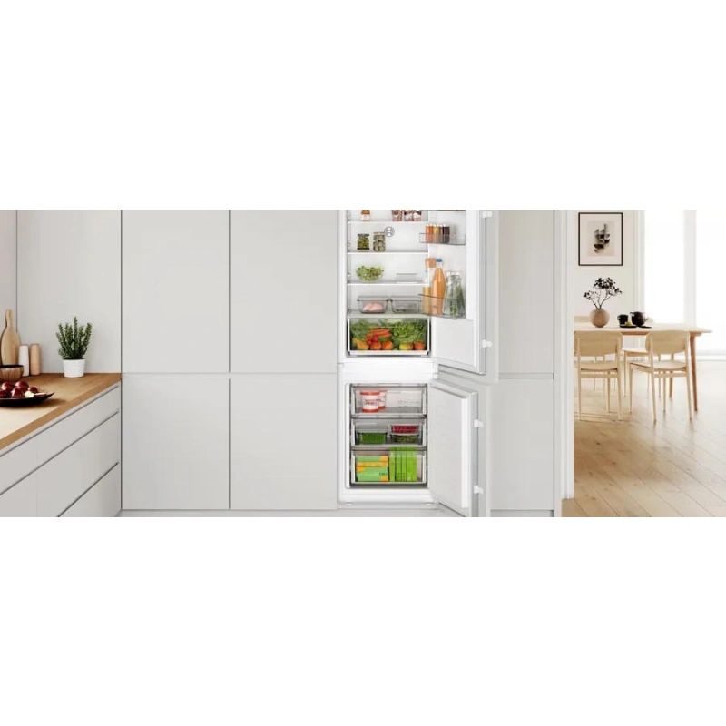Встраиваемый двухкамерный холодильник Bosch KIN865SE0