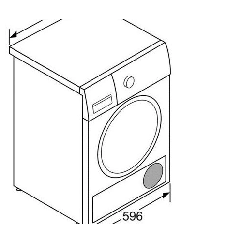 Сушильный автомат Bosch WTY 87780 OE